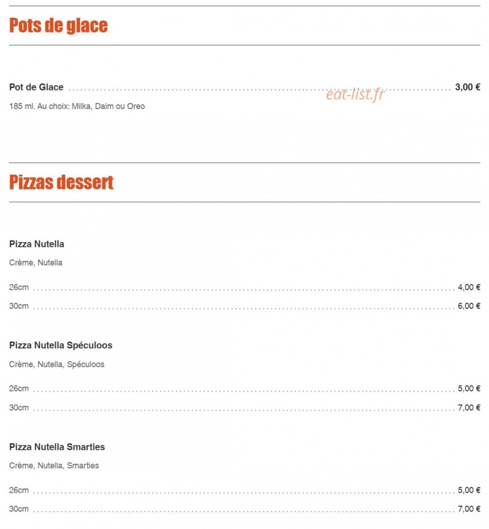 Chez Lou — carte page 4