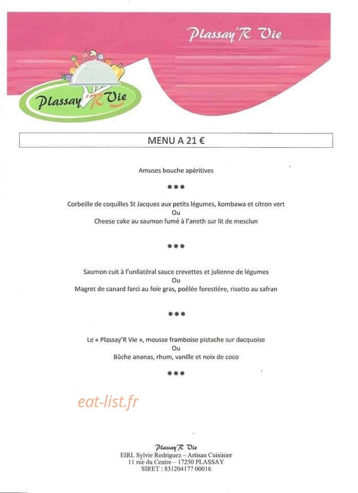 Plassay'R vie — carte page 1