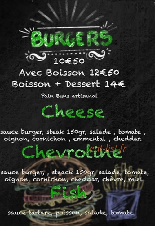 Le Mange Debout — carte page 3