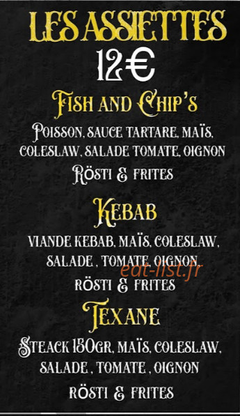 Le Mange Debout — carte page 2