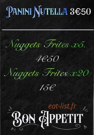 Le Mange Debout — carte page 4