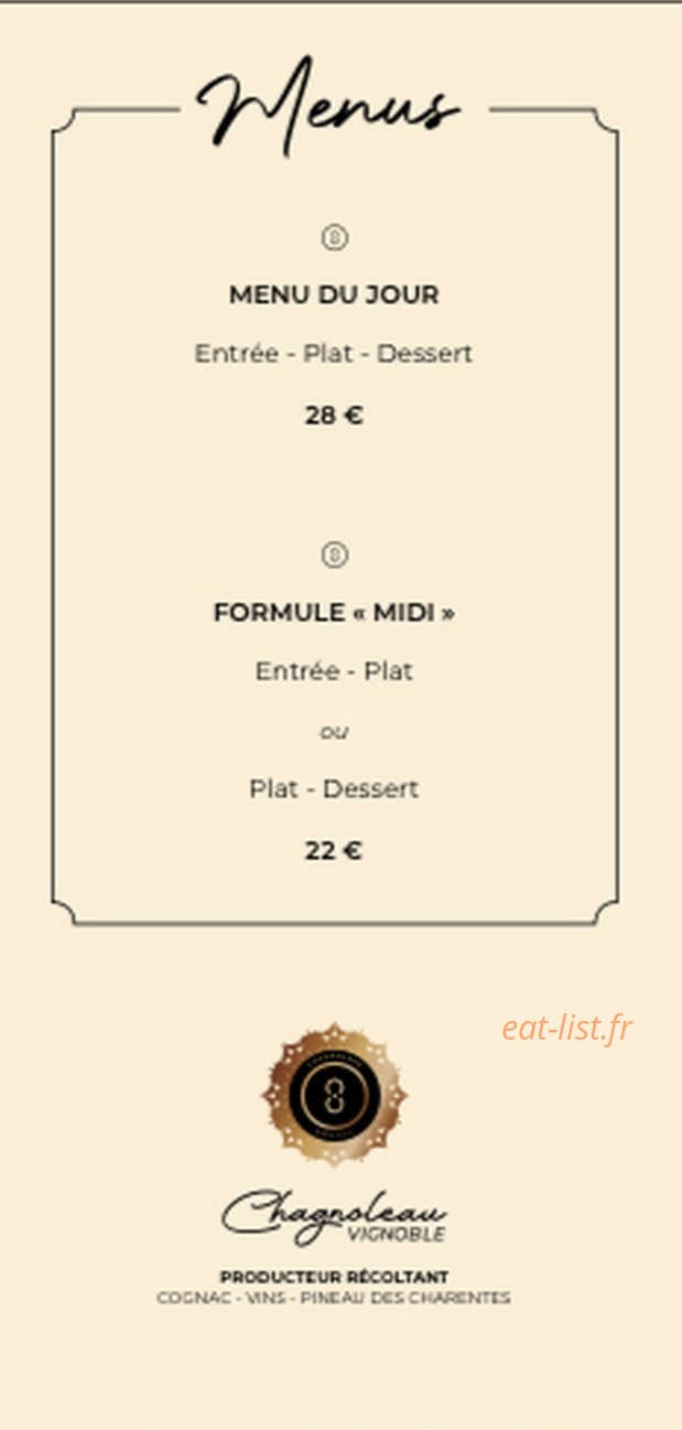 L'Instant Cave — carte page 6