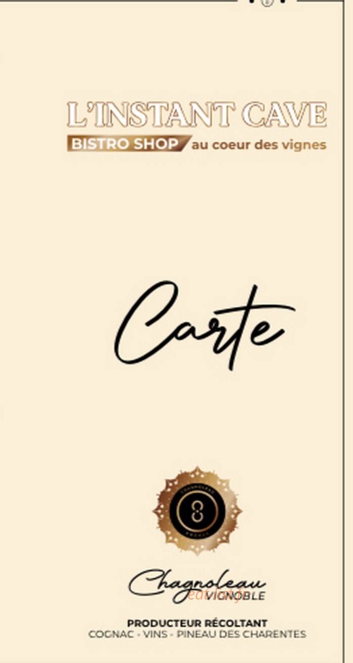 L'Instant Cave — carte page 1