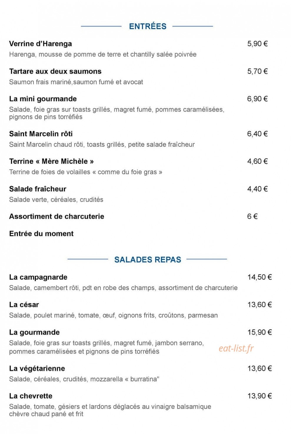 L'Abri côtier — carte page 8