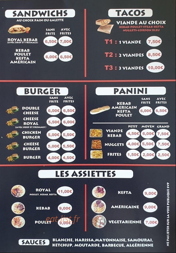 O Kebab Tacos — carte page 2