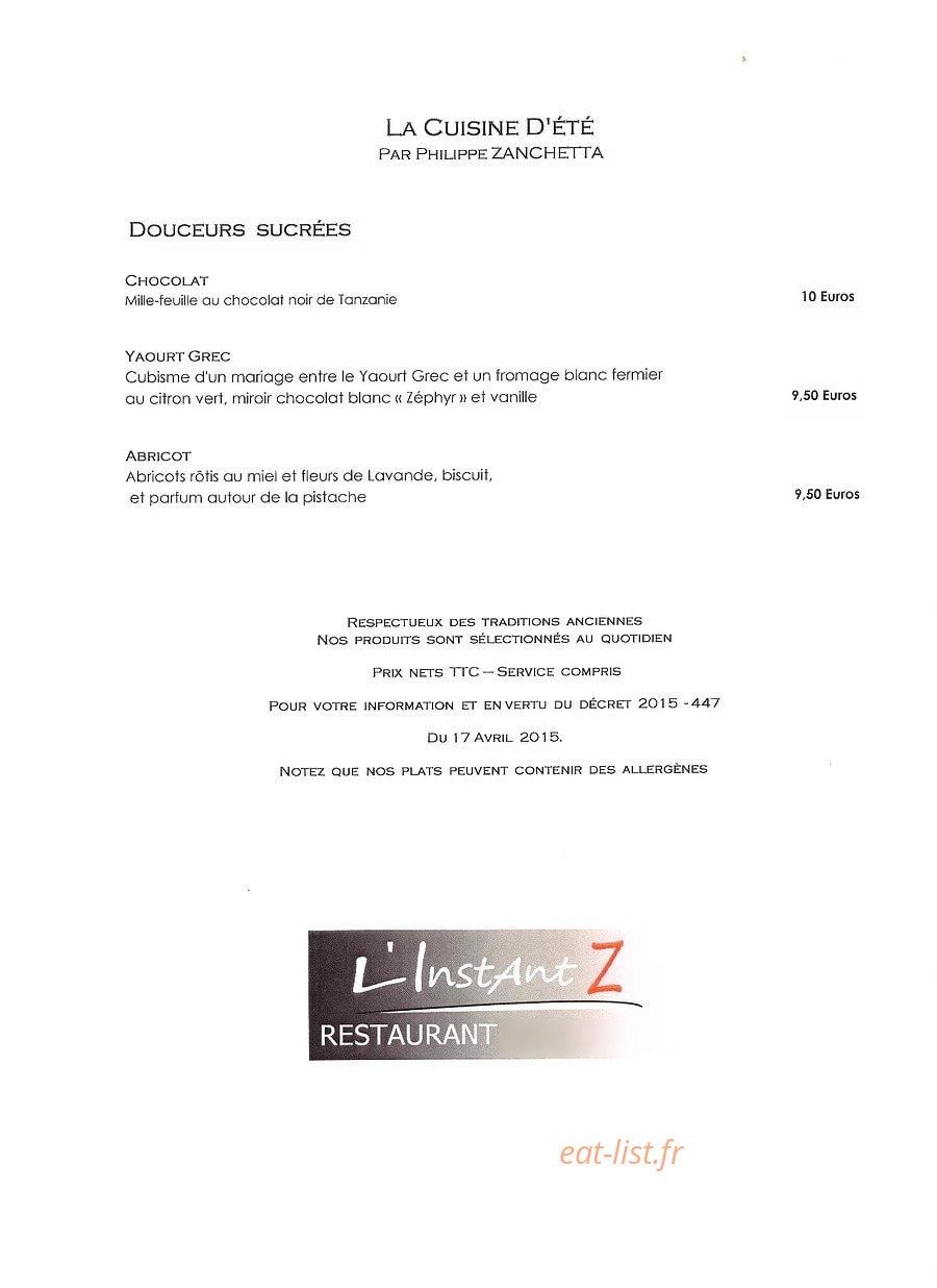 L'instant Z — carte page 3
