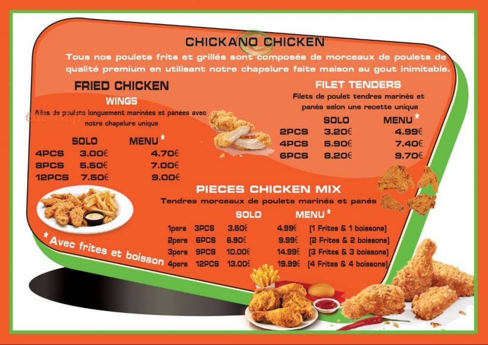Chickano — carte page 1