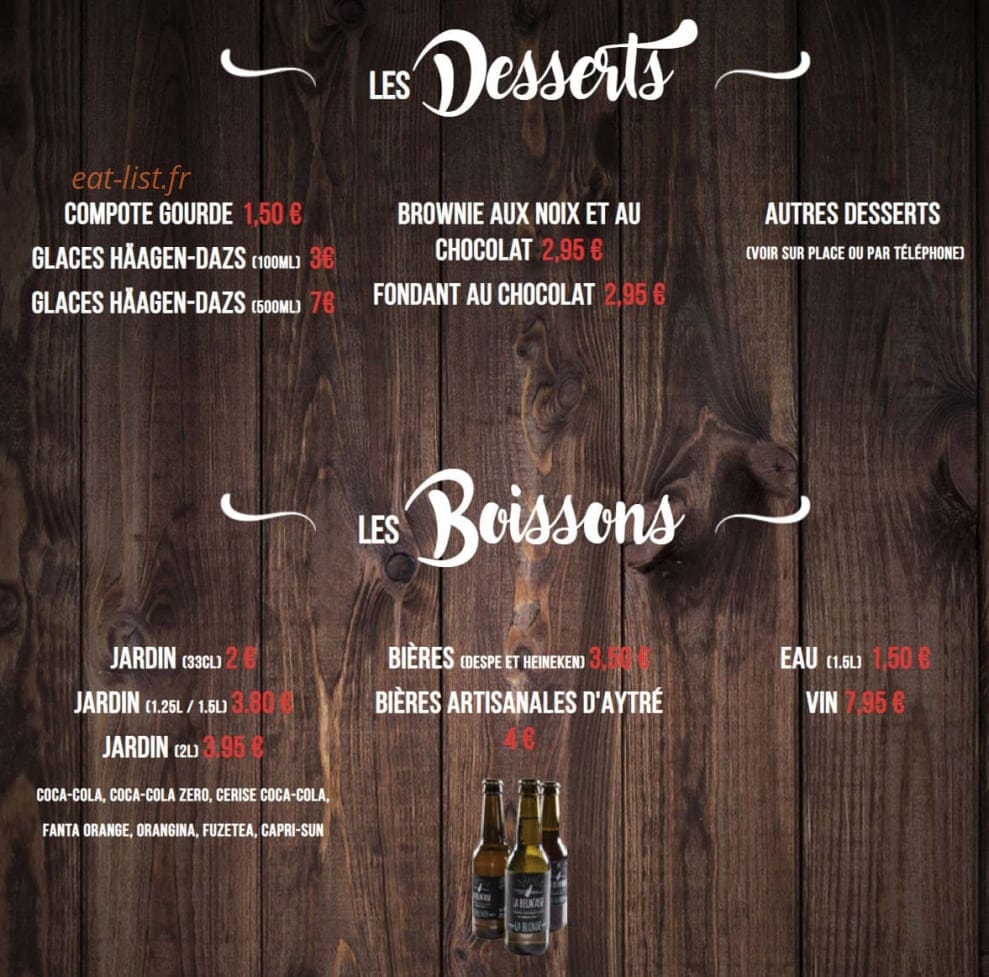 Fabulo Pizz — carte page 6