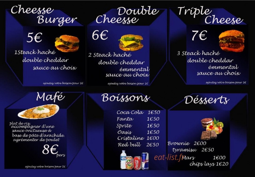 Foodnight17 — carte page 1