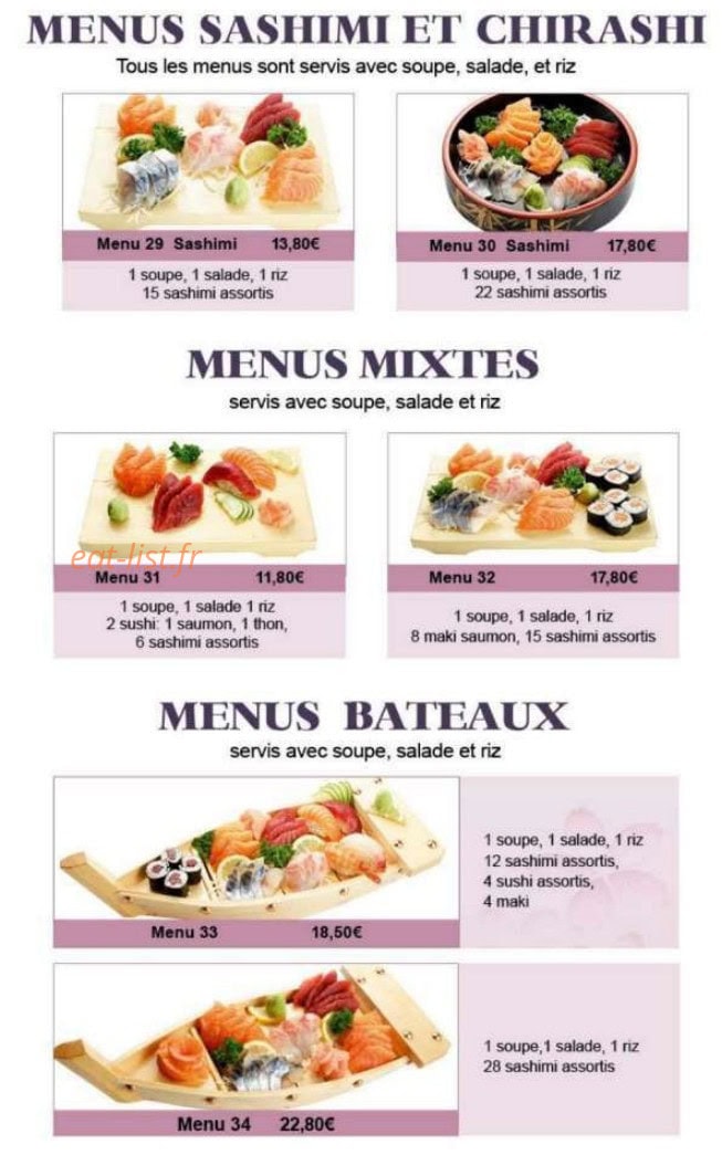 Le Tokyo — carte page 12