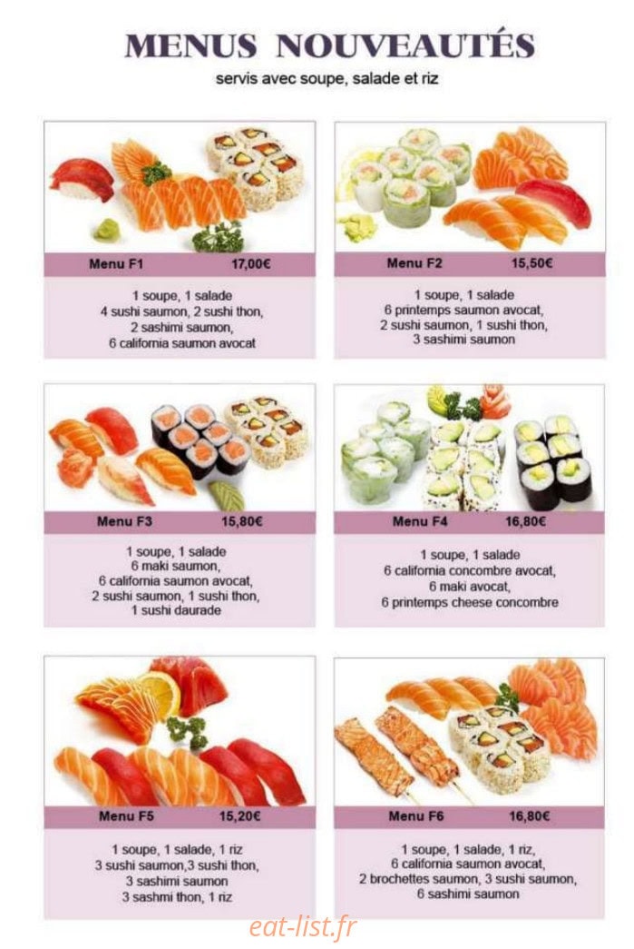 Le Tokyo — carte page 3