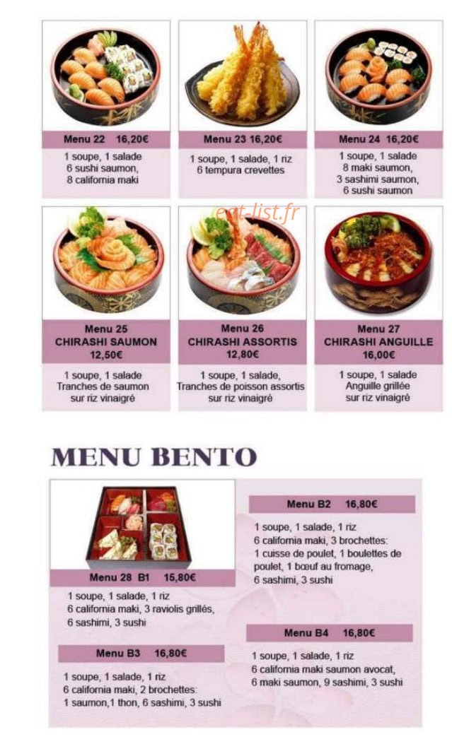 Le Tokyo — carte page 11