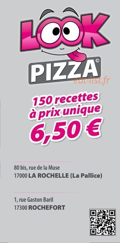 Look pizza — carte page 1