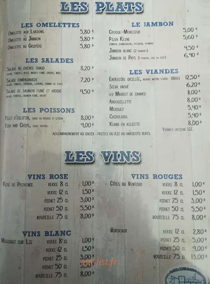 Le Ponton — carte page 3