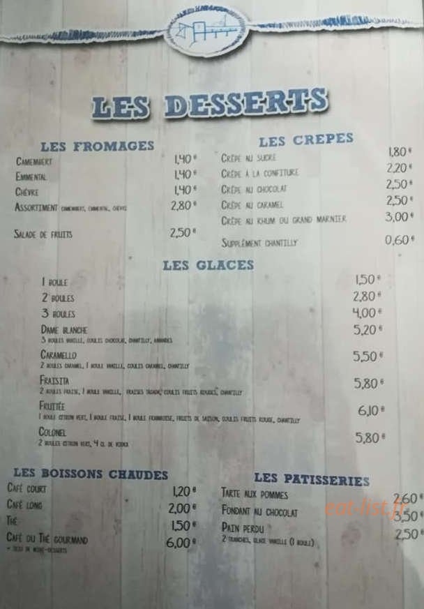 Le Ponton — carte page 4