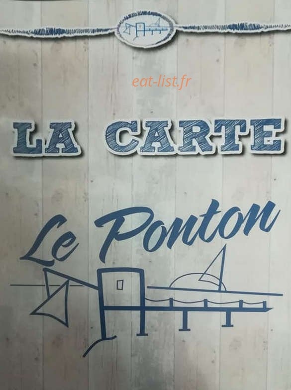 Le Ponton — carte page 1