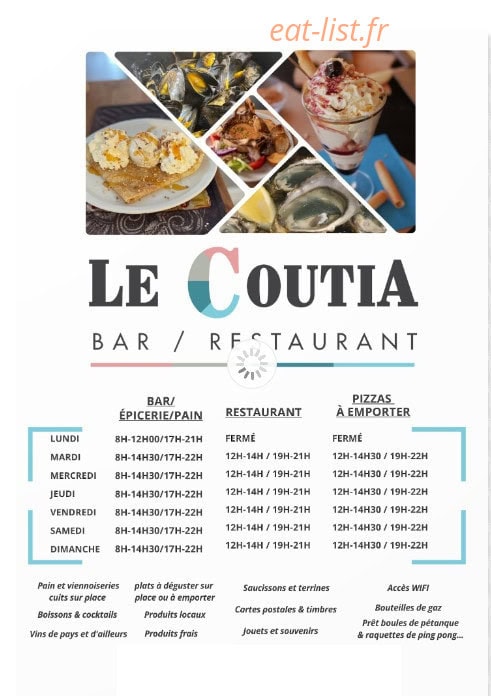 Le Coutia — carte page 1