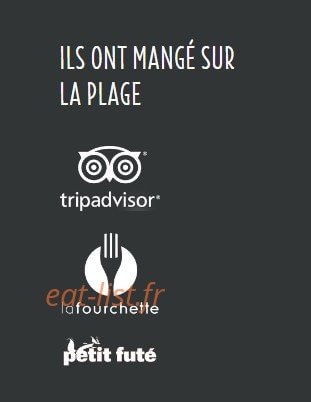 La Plage — carte page 1