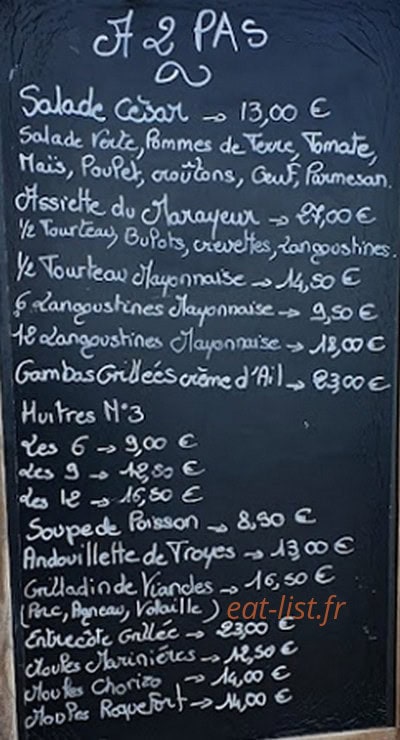 A 2 pas — carte page 1