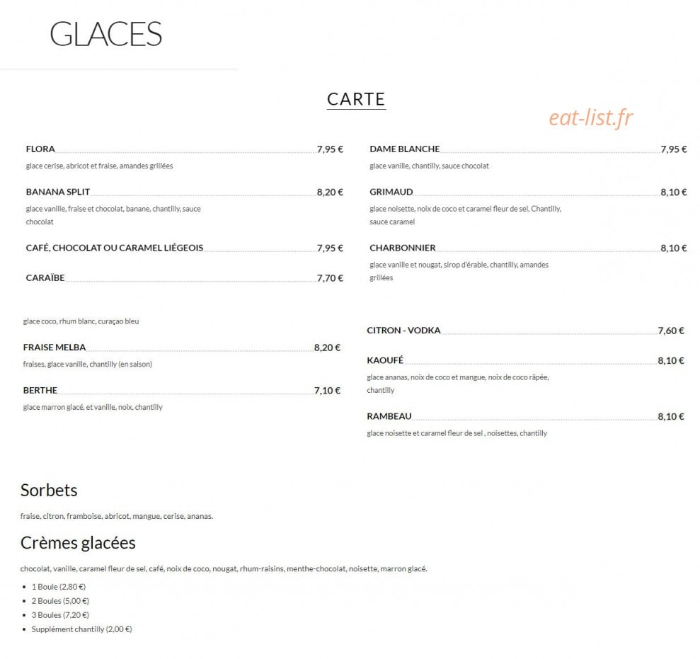 Les Bains des Fleurs — carte page 6