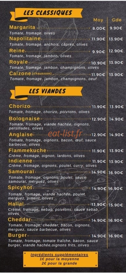 Art'Pizzanale — carte page 3