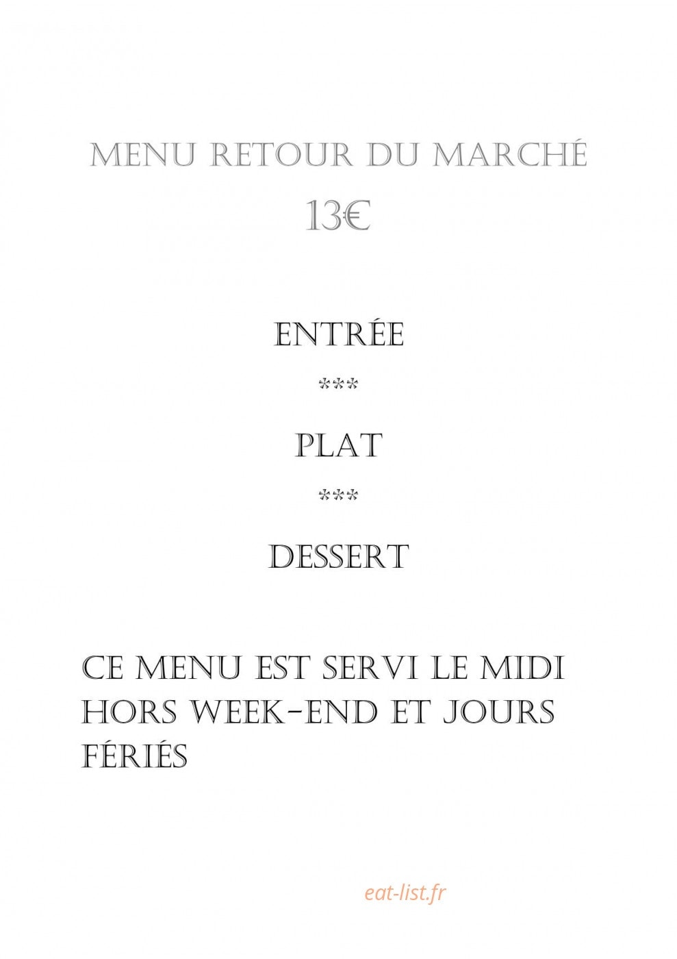 L'art dit vin — carte page 3