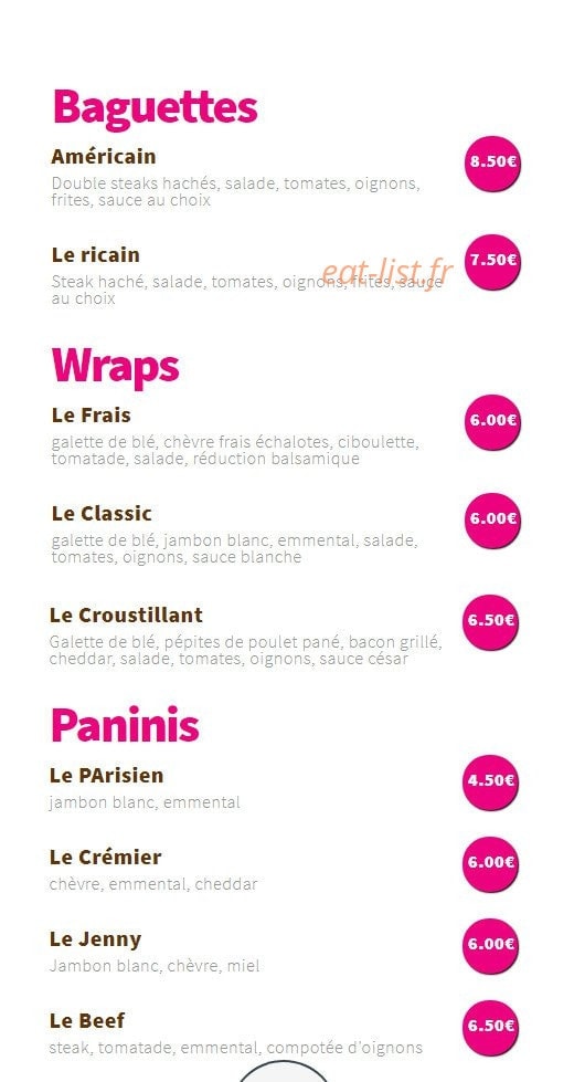 La Fabrique — carte page 2