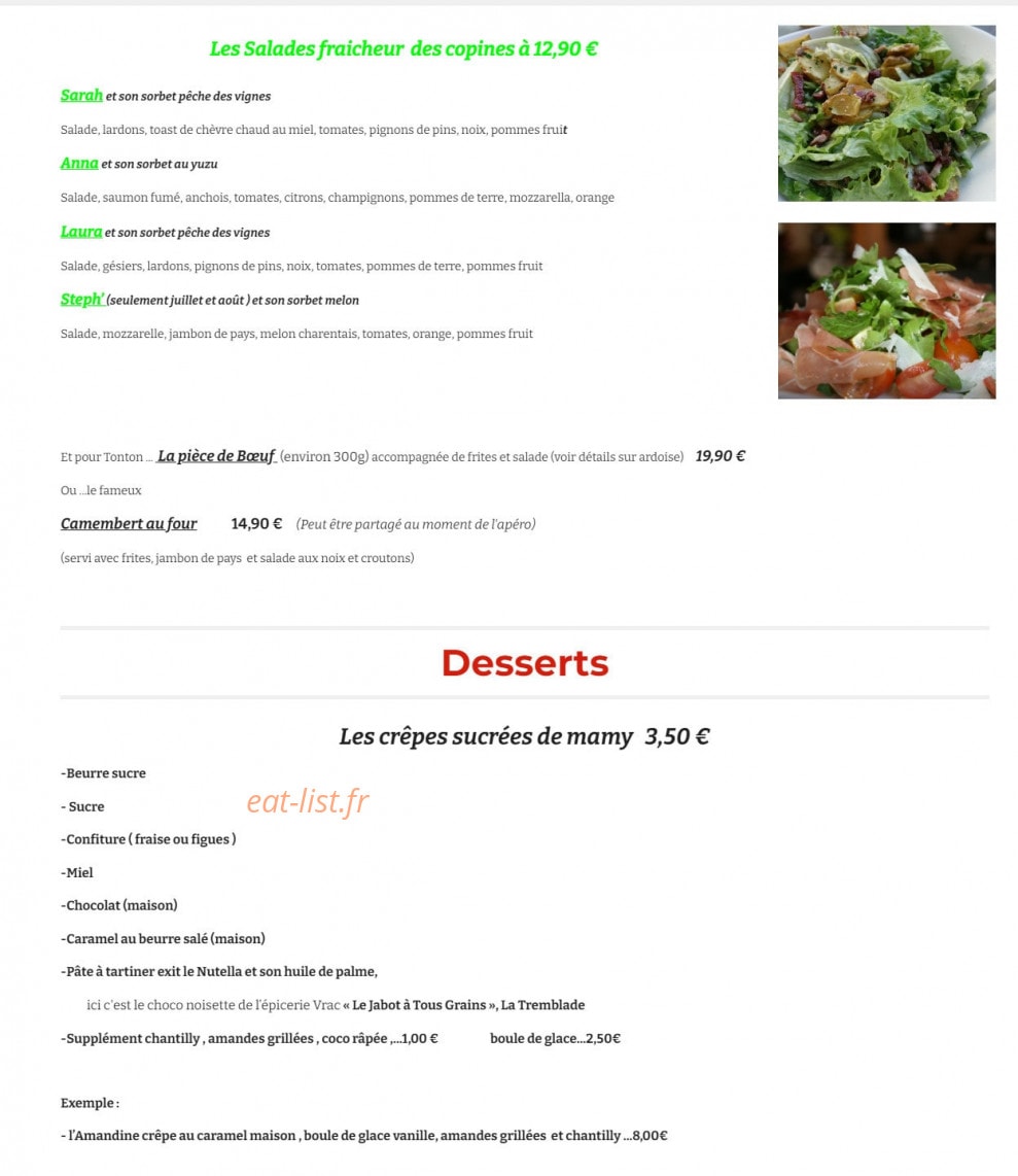 Chez les garçons — carte page 2