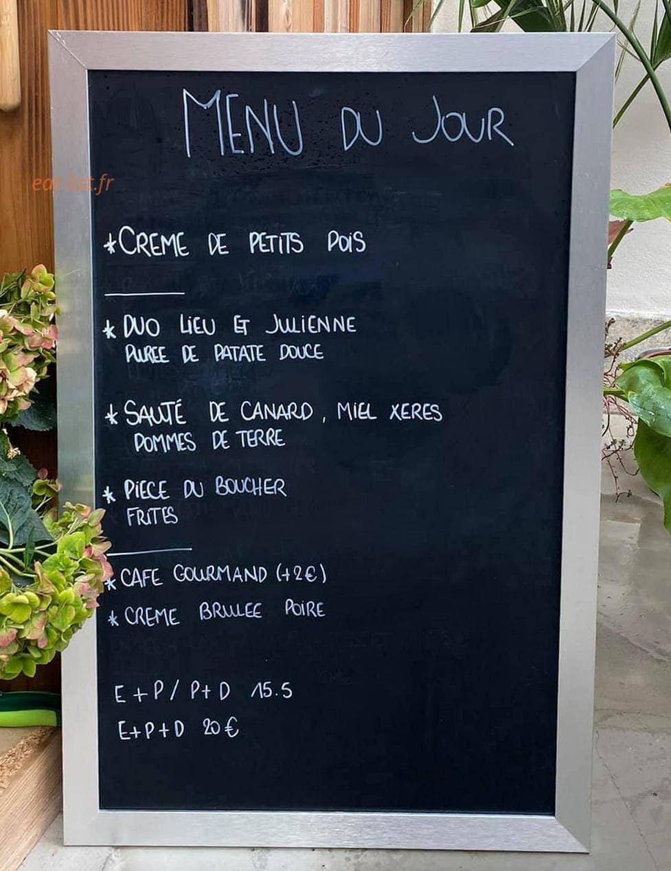 Gili café — carte page 2