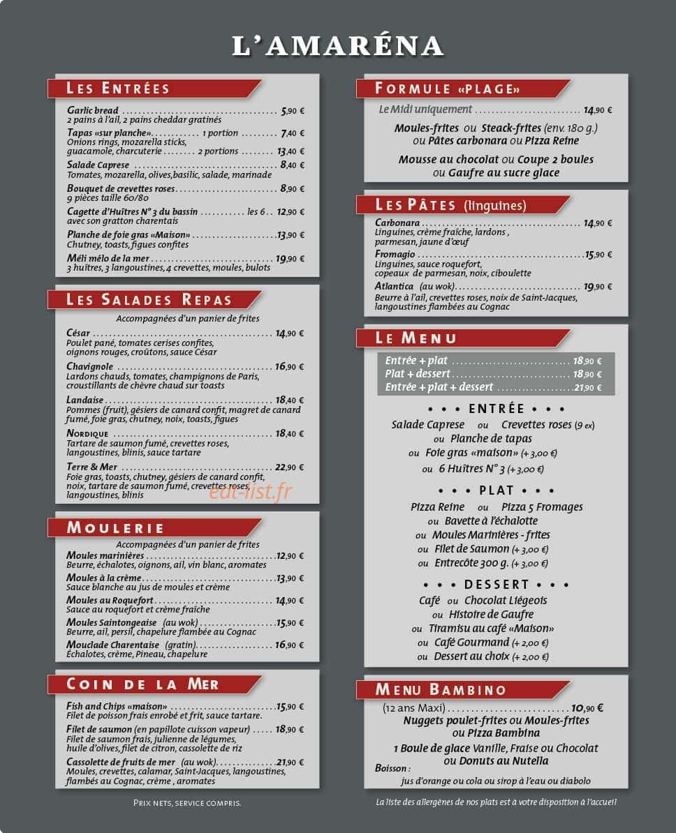 L’amaréna — carte page 2