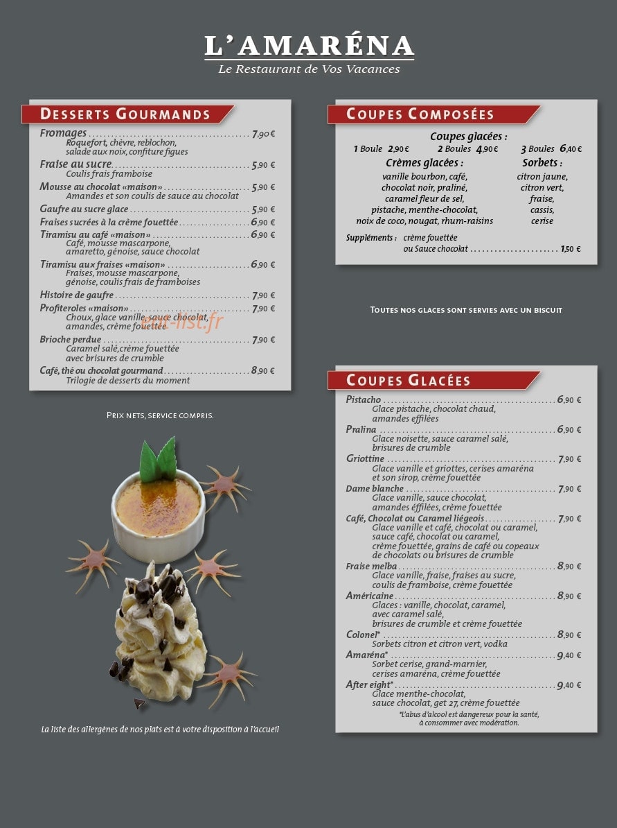 L’amaréna — carte page 4