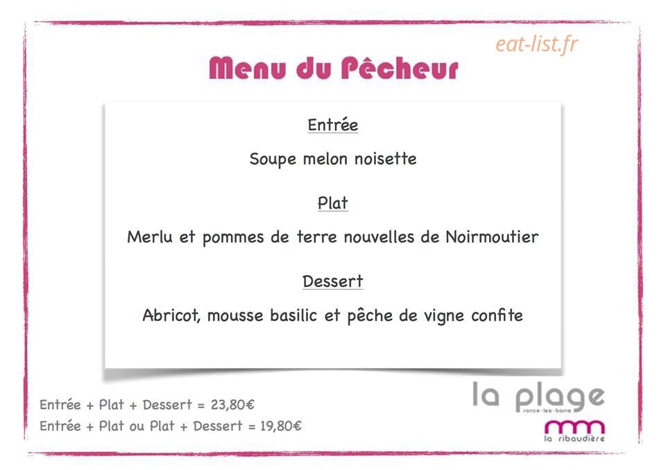 La Ribaudière — carte page 1