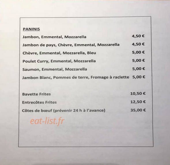Mef Isto Bar — carte page 3