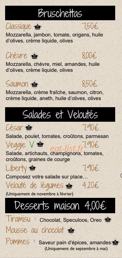 La Favola — carte page 5
