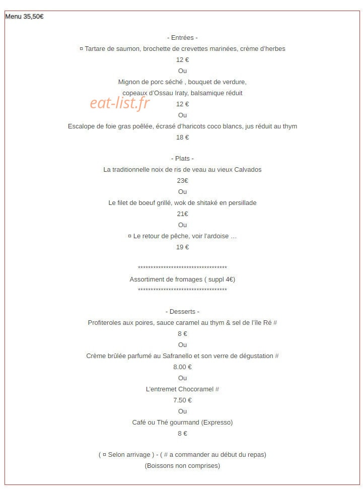 La Goule Benèze — carte page 3