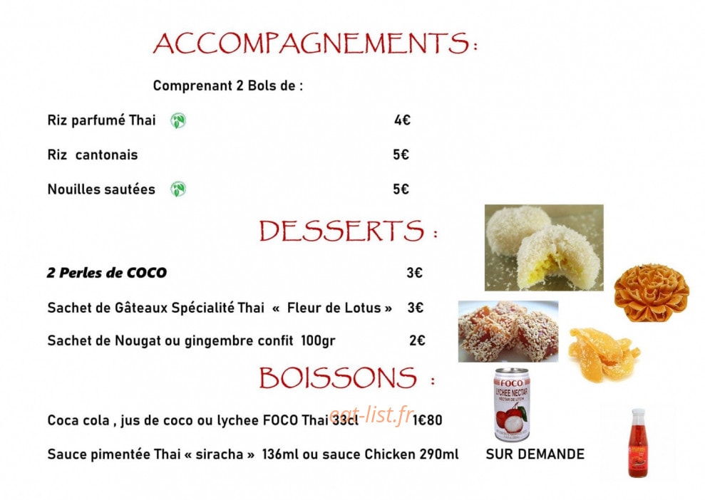 Le Bangkok d'Angély — carte page 3
