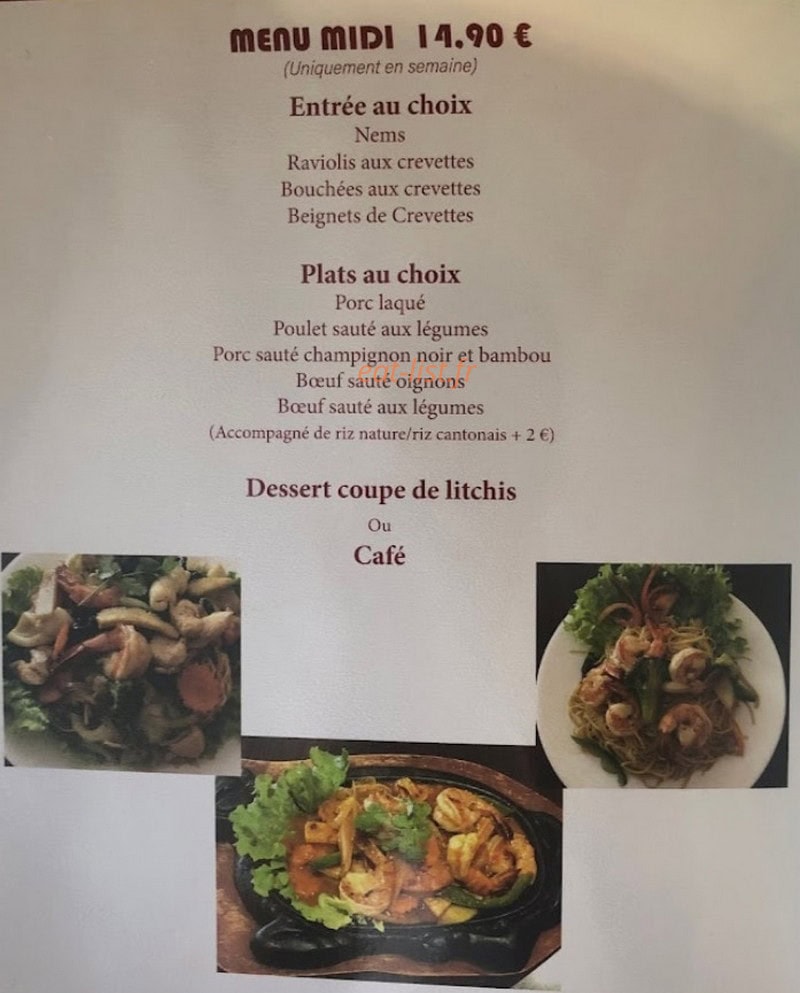 Le Saigon — carte page 5