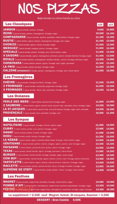 Les Pâtons de Steff — carte page 2