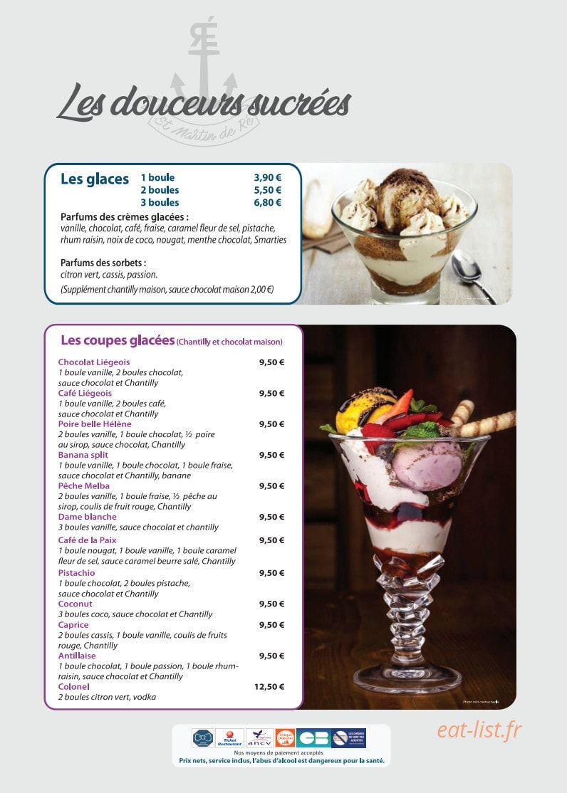 Café de la Paix — carte page 2