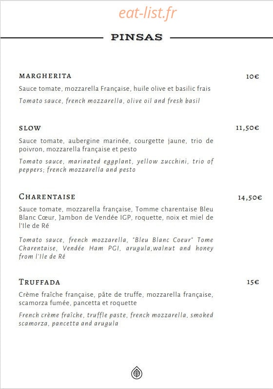 Chez Martin — carte page 5