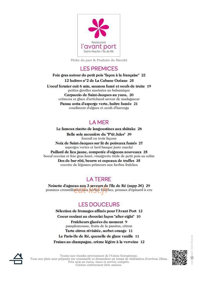 L'Avant-Port — carte page 2