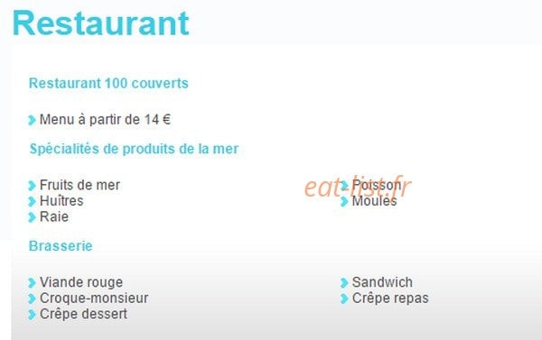 La Barbette — carte page 1