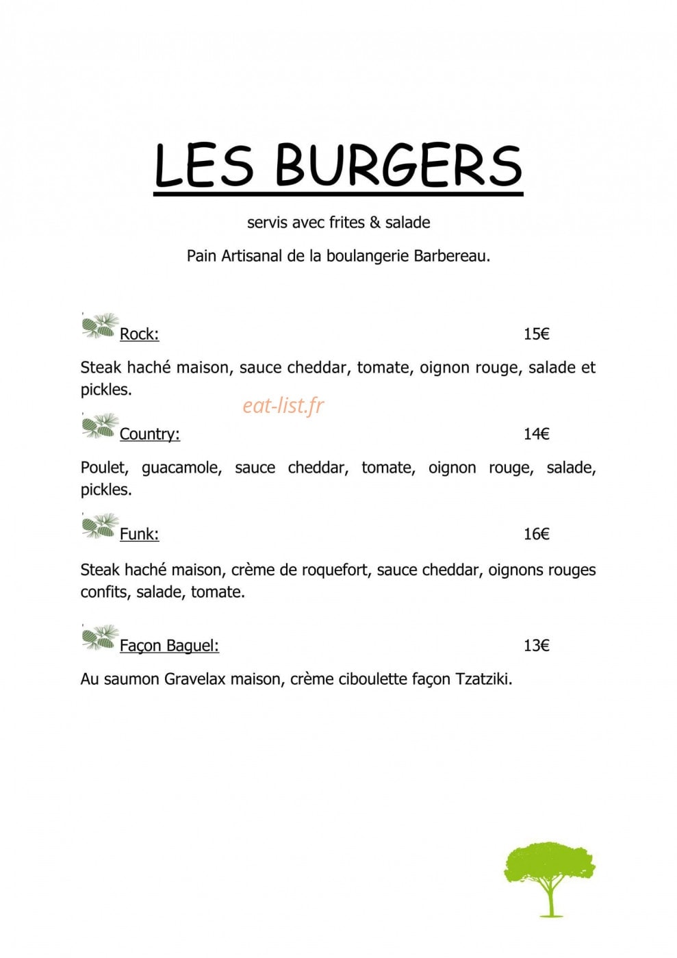 La Corniche — carte page 4