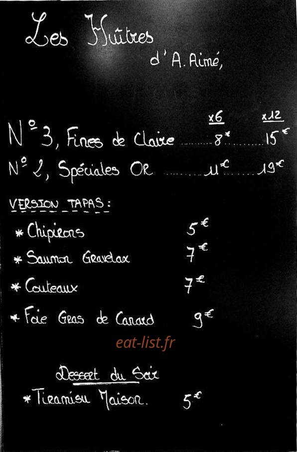 La Régaline — carte page 1