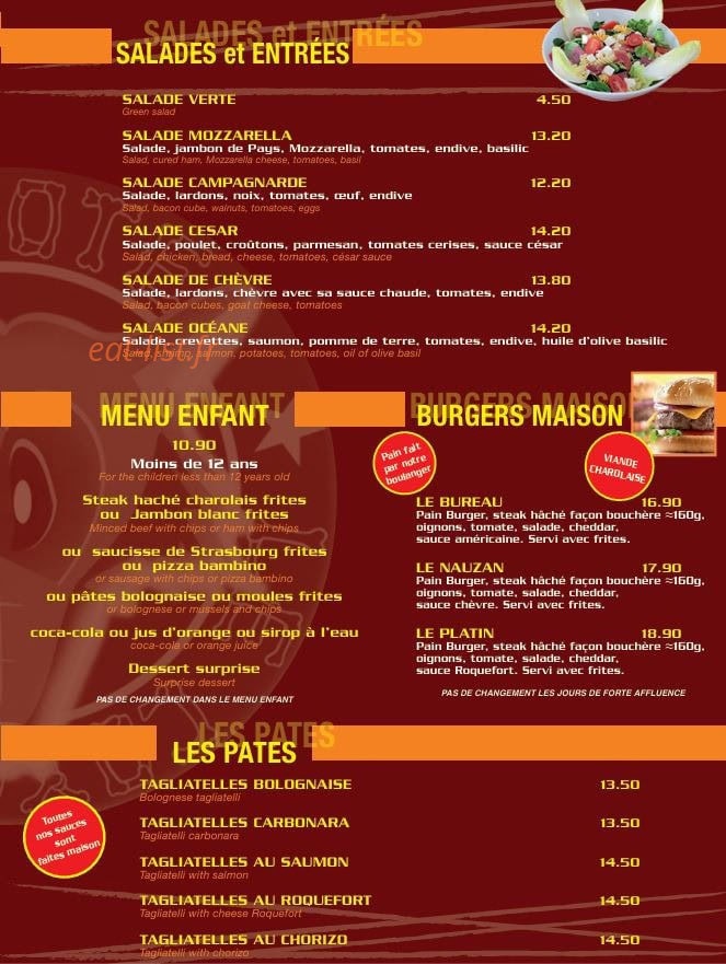 Le Coyote — carte page 1