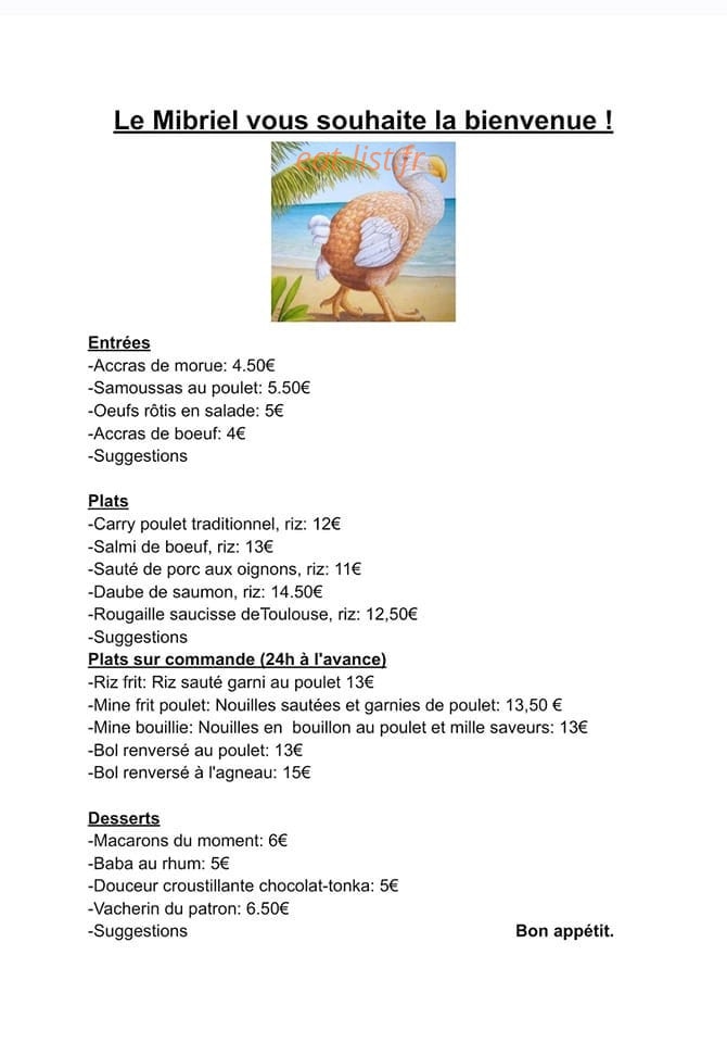 Le Mibriel — carte page 1
