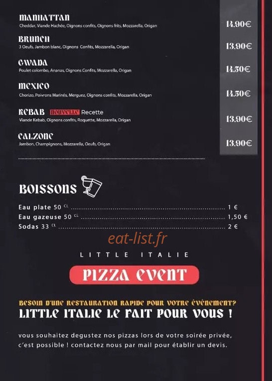Little italie — carte page 3