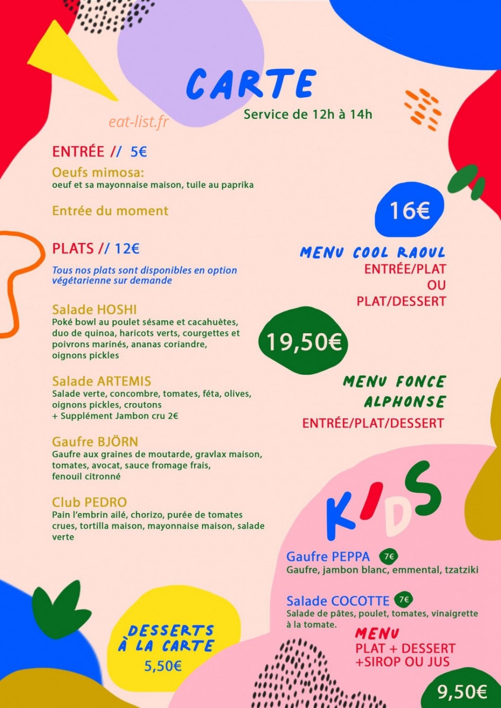 Come on baby — carte page 1