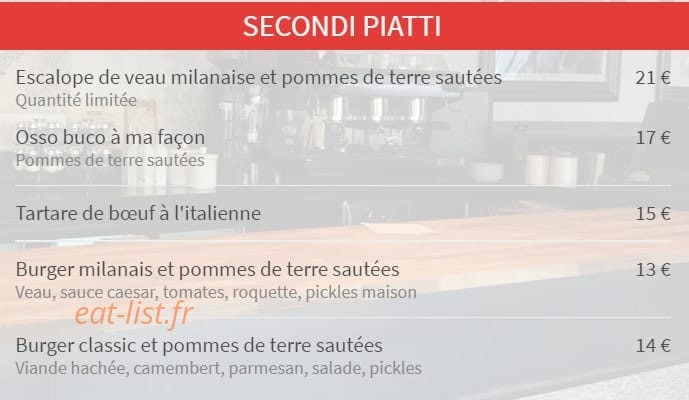 La Bella Donna — carte page 5