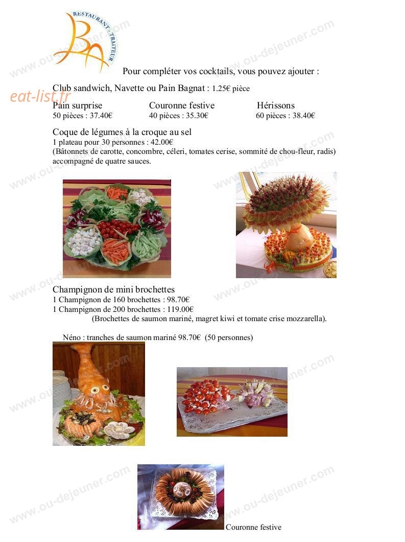 Le Bel'air — carte page 4
